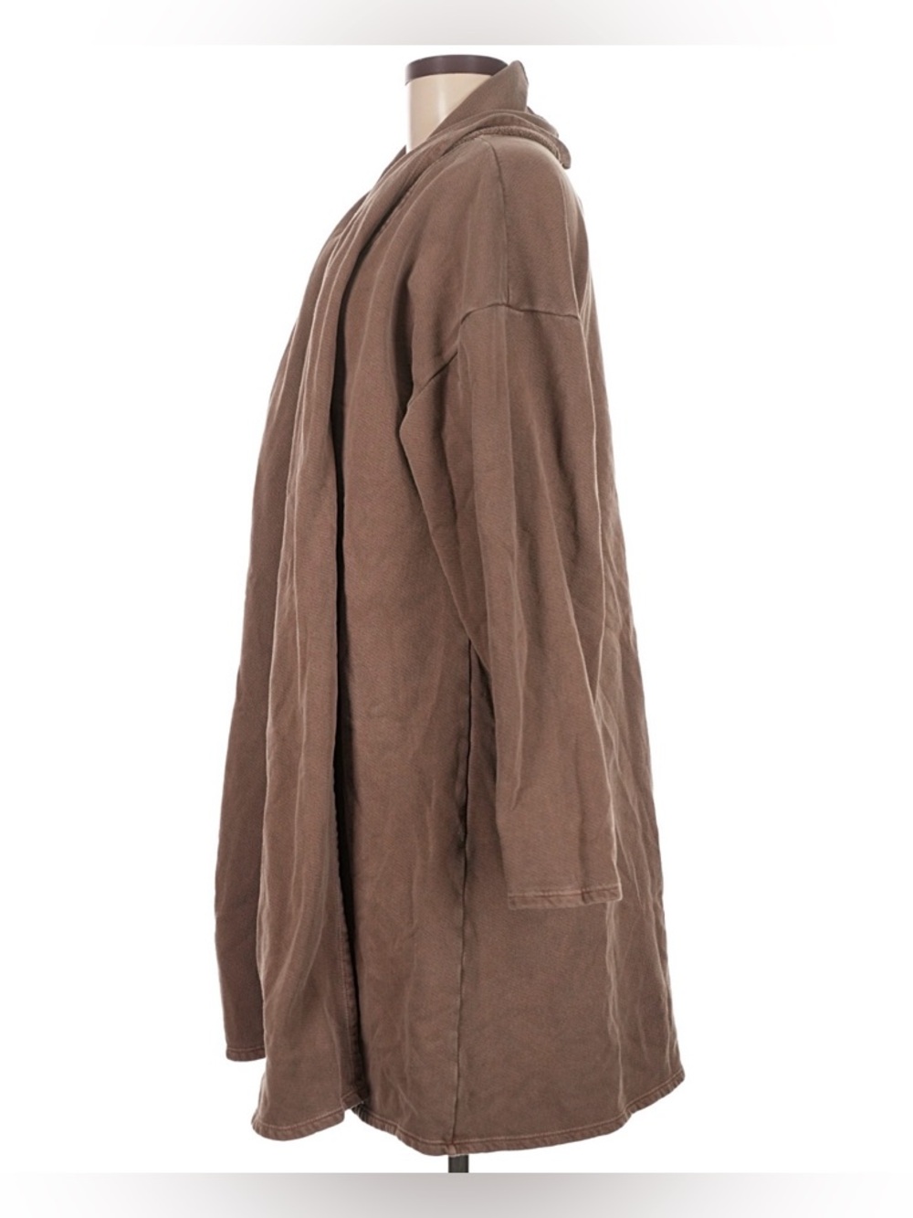 Joah Brown Oversized French Terry Cardigan Cocoa ONE SIZE/OS - Picture 8 of 10